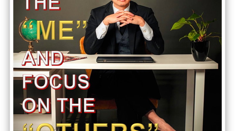 Drop the ME and focus on the OTHERS - Di Tran Author - Book Cover