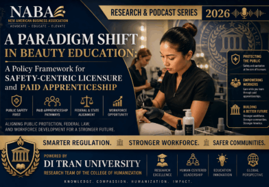 A Paradigm Shift in Beauty Education: A Policy Framework for Safety-Centric Licensure and Paid Apprenticeship – RESEARCH & PODCAST SERIES 2026