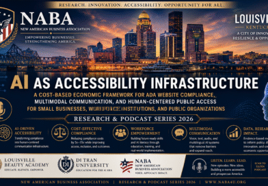 AI as Accessibility Infrastructure: A Cost-Based Economic Framework for ADA Website Compliance, Multimodal Communication, and Human-Centered Public Access for Small Businesses, Workforce Institutions, and Public Organizations – RESEARCH & PODCAST SERIES 2026