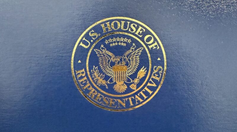U.S. House of Representatives presentation folder associated with Louisville Beauty Academy's 2026 congressional recognition